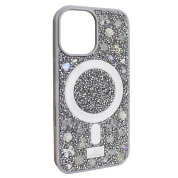Чехол для iPhone 17: Bling World Bobi Case With MagSafe &ndash; Silver