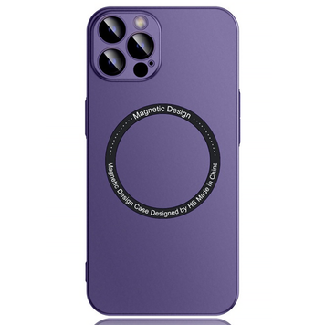 Чохол матовий PC Hard with Magsafe на iPhone 13 Pro із захистом камери Purple