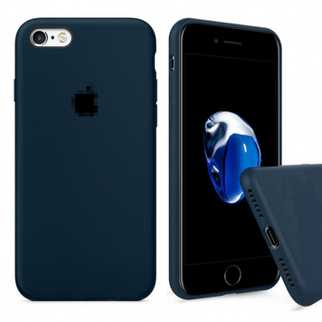 Чехол Silicone Case iPhone 6/6s FULL (№49 Forest Green)