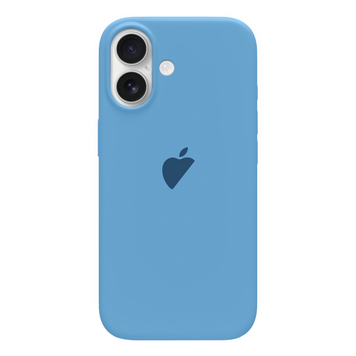 Чехол для iPhone 17 &ndash; Silicone Case Full (№53 Cornflower)