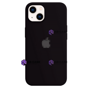 Чехол Silicone Case для iPhone 15 Plus Full (№18 Black)