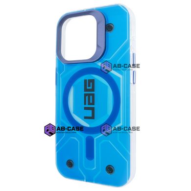 Чохол для iPhone 15 Plus | 14 Plus UAG Hologram Case with MagSafe - Blue