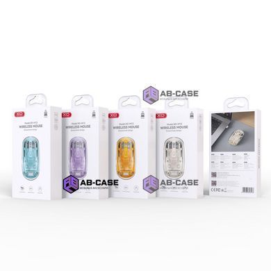 Бездротова Мишка XO M12 Bluetooth &mdash; White Transparent