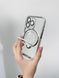 Чехол для iPhone 14 Pro Clear Shining Holder with MagSafe Green 8
