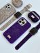 Чехол Swarovski для AirPods 3 со стразами Deep Purple 5