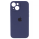 Чехол Silicone Сase для iPhone 15 Plus Full Camera №8 Midnight Blue