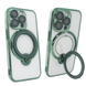 Чохол для iPhone 14 Pro Clear Shining Holder with MagSafe Green