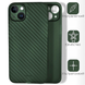 Ультратонкий чехол K-Doo Air Carbon для iPhone 14 Green