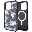 Чехол для iPhone 14 Pro Max : UAG with MagSafe камуфляжный (White-Black)