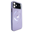 Чехол для iPhone 12 PC Slim Case with MagSafe с защитными линзами на камеру Light Purple