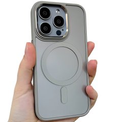 Чохол для iPhone 15 Crystal Guard with MagSafe, Titanium Gray