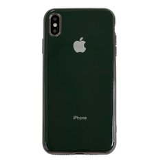 Чехол Silicone Glass Case (для iPhone XS MAX, Green)