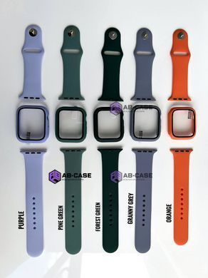 Комплект Band + Case чохол з ремінцем для Apple Watch (44mm, Mint )
