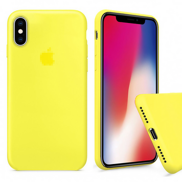 Чехол Silicone Case для iPhone Xs Max FULL (№32 Flash)