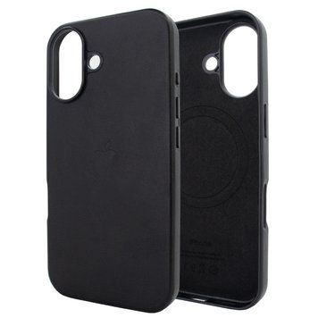 Чехол для iPhone 17 : Leather Case PU with MagSafe &ndash; Black