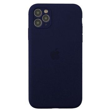 Чохол Silicone Case FULL CAMERA (на iPhone 11 Pro, Midnight Blue)