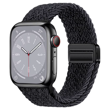 Ремінець Braided Nylon Magnetic Band (42/44/45/46/49mm &ndash; Black Graphite)