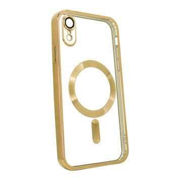 Чехол для iPhone Xr : Shining with MagSafe с защитными линзами на камеру - Gold