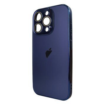 Чехол для iPhone 15 Pro Max : AG-PC Glass &ndash; Dark Blue