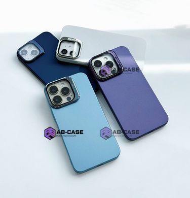 Чохол Stent для iPhone 13|14 матовий з підставкою Midnight Blue