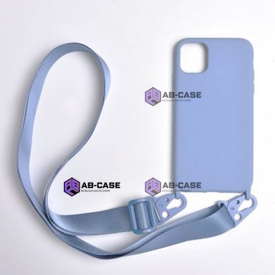 Чехол STRAP COLOR CASE для iPhone (iPhone XS MAX, Lilac)