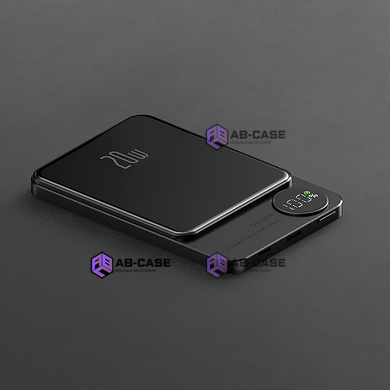Безпровідний магнітний павербанк 10000 mAh 20w Q9 для iPhone MagSafe - Graphite Black
