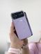 Чехол для iPhone 12 PC Slim Case with MagSafe с защитными линзами на камеру Light Purple 2