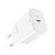 Комплект швидкої зарядки 30W (1 Type-C) XO L131 PD з кабелем Type-C - Lightning (White) 5