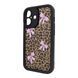 Чохол для iPhone 16 &ndash; Pretty Things "Leopard & Bows &ndash; Black"