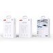 Комплект швидкої зарядки 30W (1 Type-C) XO L131 PD з кабелем Type-C - Lightning (White) 2