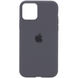 Чохол для iPhone 16 Silicone Case FULL (№16 Charcoal Gray)