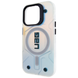 Чохол для iPhone 15 Plus | 14 Plus UAG Hologram Case with MagSafe - White