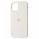 Чехол Silicone Case для iPhone 12 pro Max FULL (№11 Antique White)