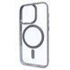 Чохол для iPhone 15 : Crystal Guard with MagSafe &ndash; Titanium Gray