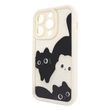 Чохол для iPhone 14 Pro Max &ndash; Pretty Things "Kitties &ndash; White"