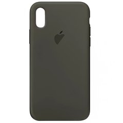 Чехол Silicone Case iPhone XR FULL (№34 Dark Olive)