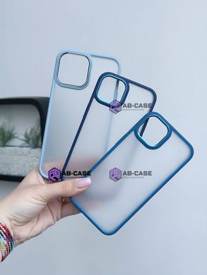 Чохол матовий для iPhone 12 Pro Max MATT Crystal Guard Case Sierra Blue