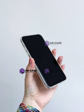 Чехол прозрачный для iPhone 13 Pro Hologram Case Rainbow