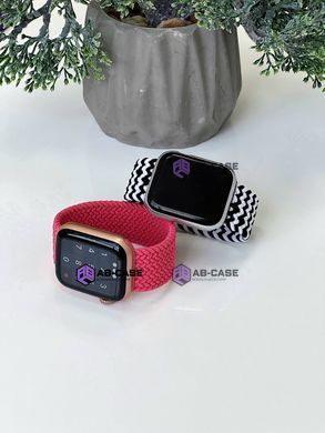 Монобраслет на Apple Watch Braided Solo Loop ( Light Blue, 38mm, 40mm, 41mm, [42mm Series 10/11], S)