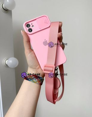 Ремешок для телефона на шею под чехол Pink