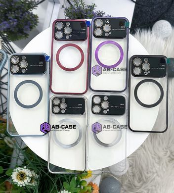Чехол Camera Lens Protection with MagSafe для iPhone 13 Pro Black