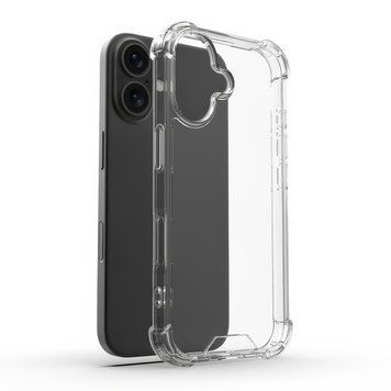 Чехол для iPhone 17 : Armored прозрачный с усиленными углами