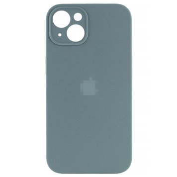 Чехол для iPhone 14 Plus : Silicone Case Full Camera &ndash; Pine Green (№57)