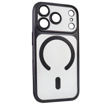 Чехол для iPhone 17 Pro : Titan Frame Matte PC MagSafe Case &ndash; Black