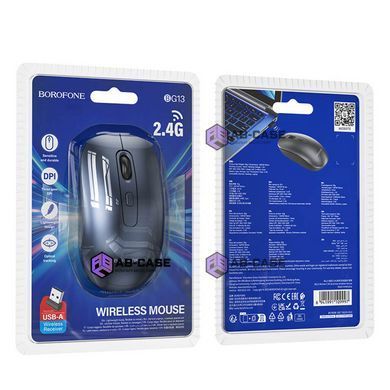 Бездротова Мишка BOROFONE BG13 2.4G &mdash; Black