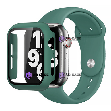 Комплект Band + Case чехол с ремешком для Apple Watch (44mm, Pine Green)