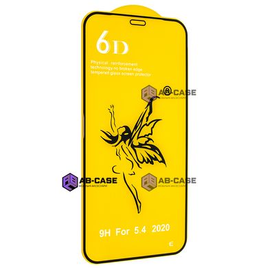 Захисне скло 6D PREMIUM (на iPhone 12 mini (5.4))