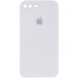 Чохол Silicone Case FULL CAMERA (square side) (на iPhone 7/8 PLUS) (White)