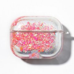 Чехол Glitter Fashion Clear Case (для AirPods PRO, Pink)