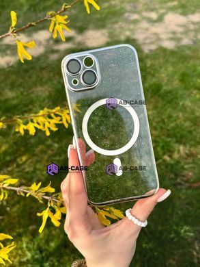 Чехол Brilliant MagSafe Case (iPhone 12 Pro Max, Silver)
